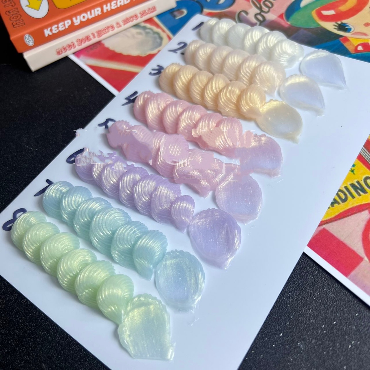 50g Mermaid Polarized Jelly Epoxy Glue Handmade Material