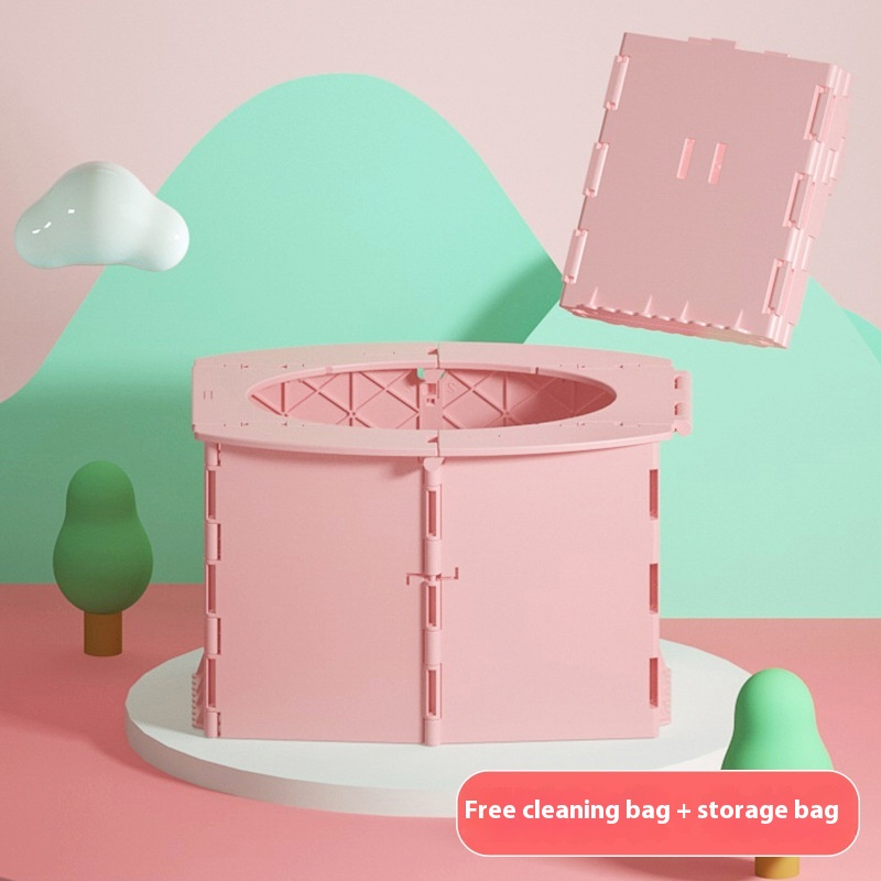 Children Car Folding Travel Portable Toilet