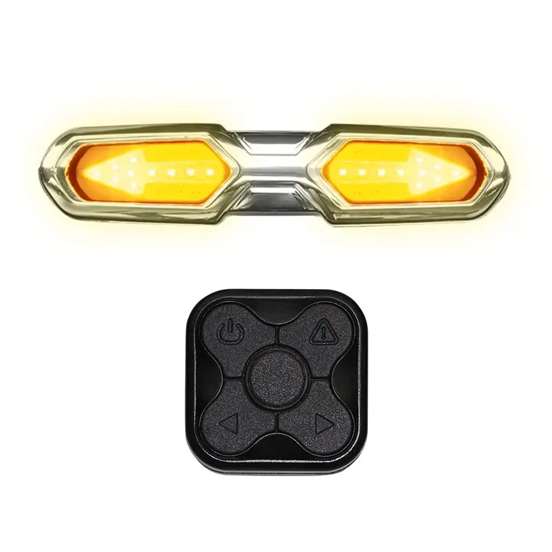 Creative Intelligent Induction Brake Warning Bicycle Light