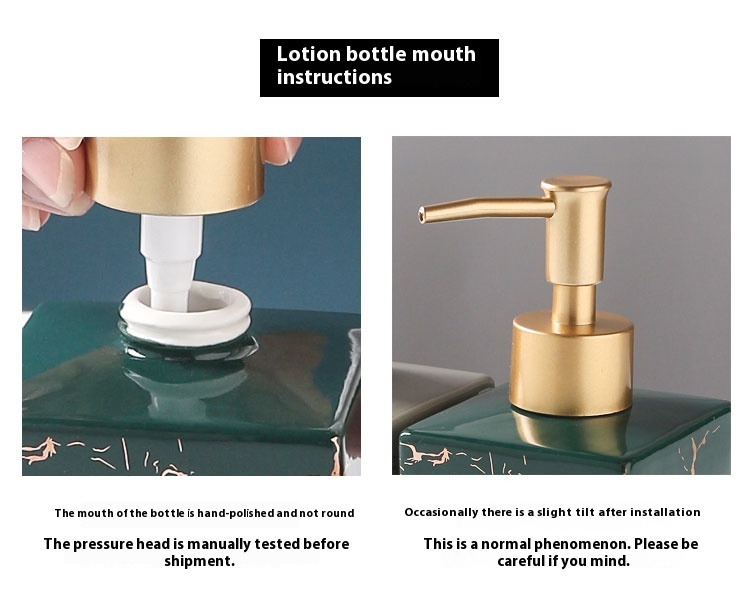 Hand Sanitizer Ceramic Fire Extinguisher Lotion Bottle