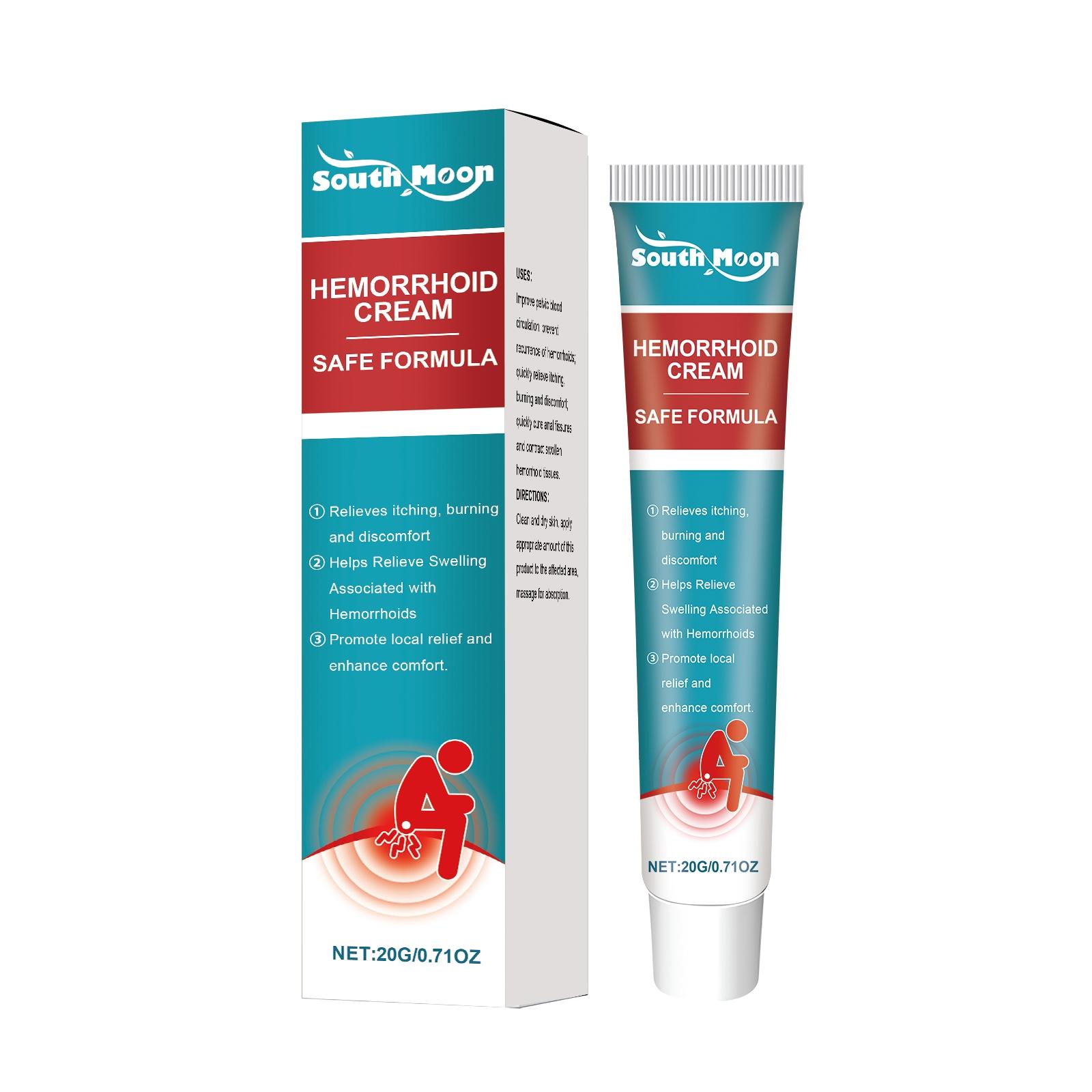 Herbal Haemorrhoid Relief Cream | Soothing Ointment for Discomfort, Itching & Sw - Picture 1 of 1
