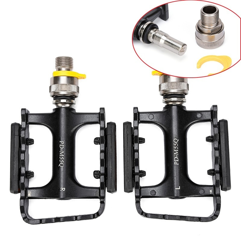 Simple Quick Release Aluminum Alloy Bearing Bicycle Pedal