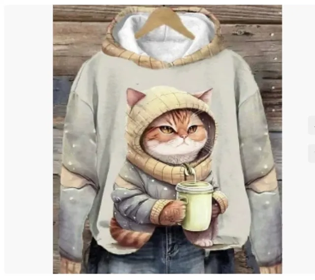 European And American 3D Digital Printing Hoodie Twm169733 4Xl - Shop at LoveMi