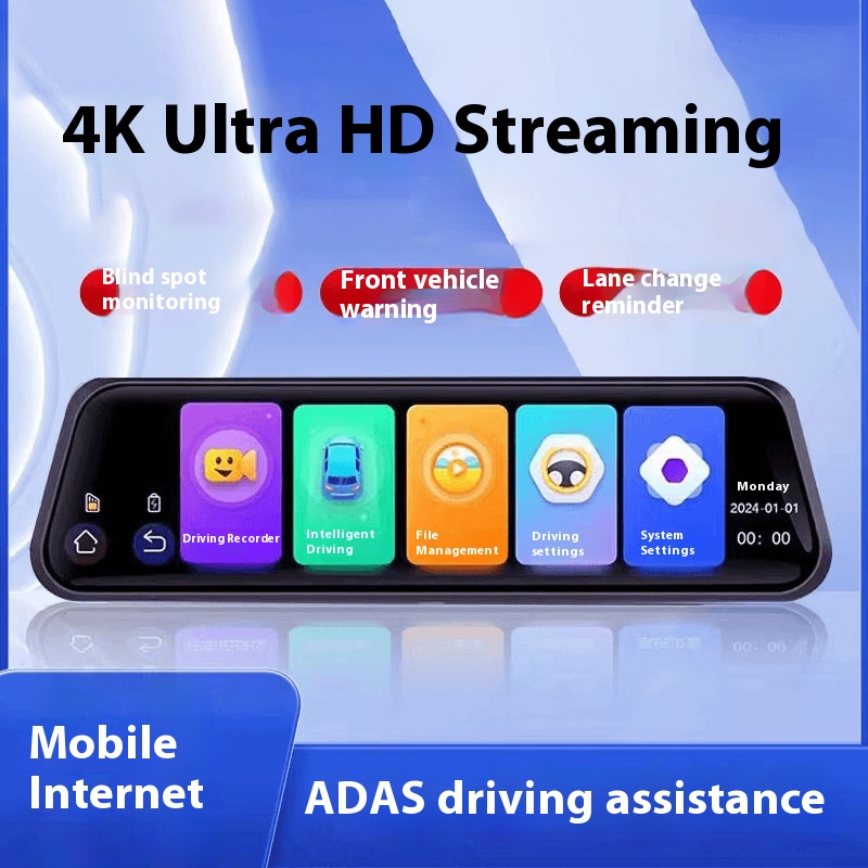 360 Degree Blind Zone Warning HD Car DVR - Image 6