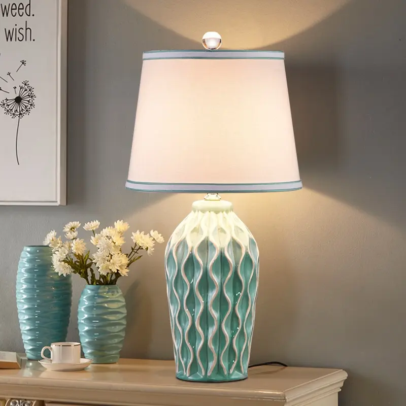 Table Lamp Bedroom Bedside European Style Creative
