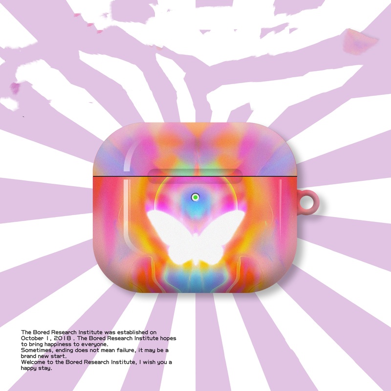 Funda para Auriculares Mariposa Abstracta Retro Noise Style - imagen 1