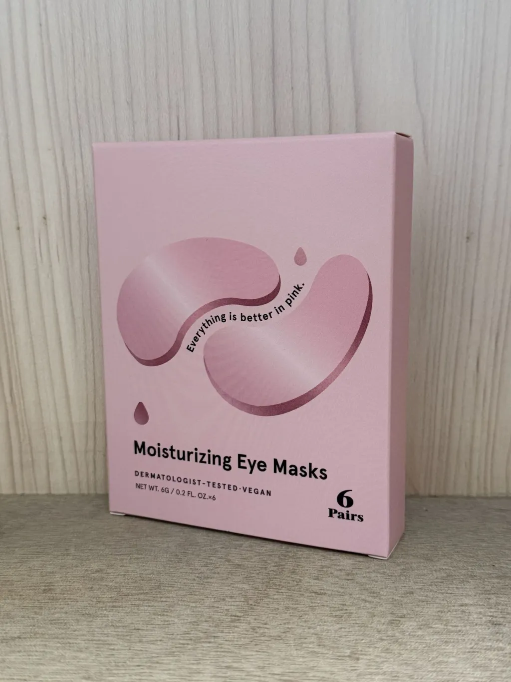 Gold Gel Collagen Eye Mask Moisturizing - Pink Eye Mask 6 Pairs