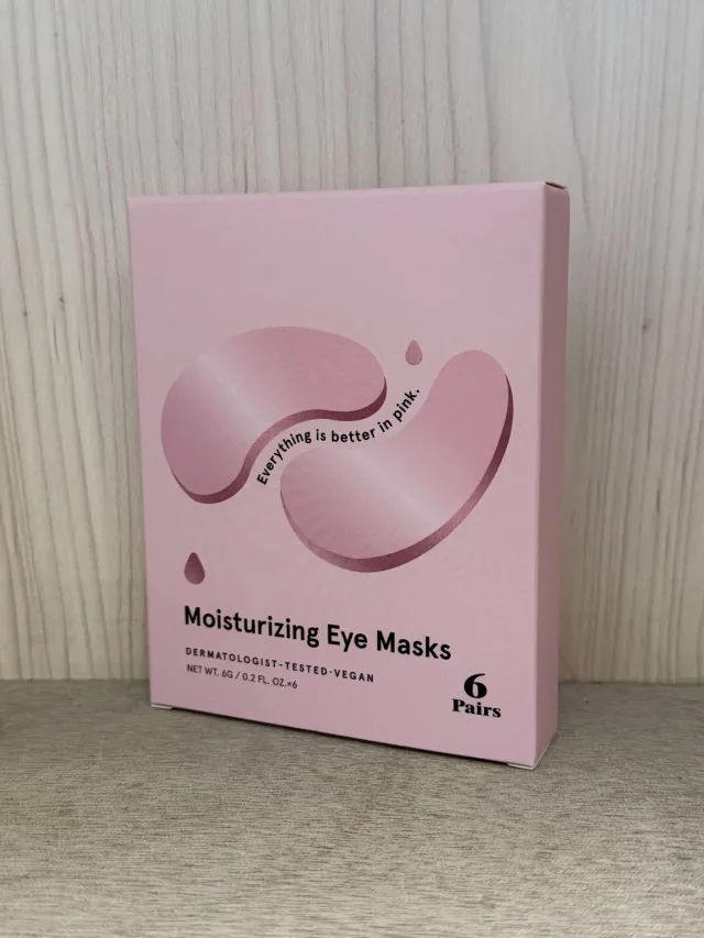 Gold Gel Collagen Eye Mask Moisturizing Pink Eye Mask 6 Pairs - Shop at LoveMi