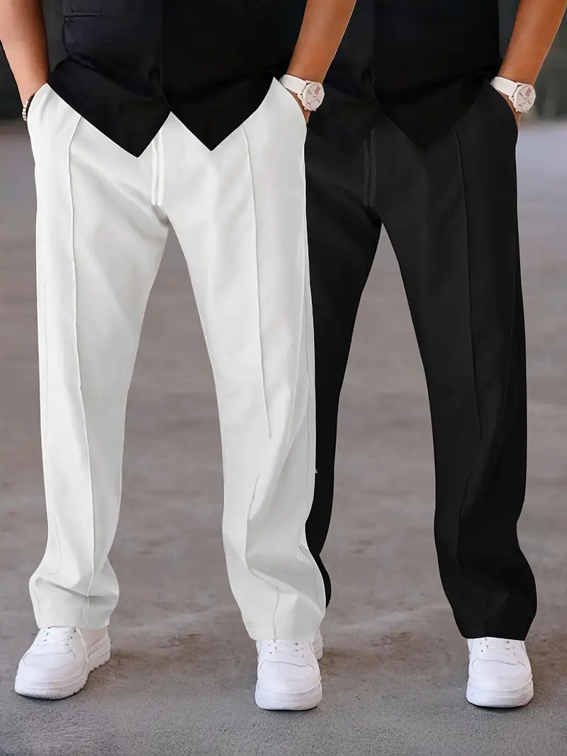 Men's Summer Loose Straight Exercise Casual Pants - Image 33