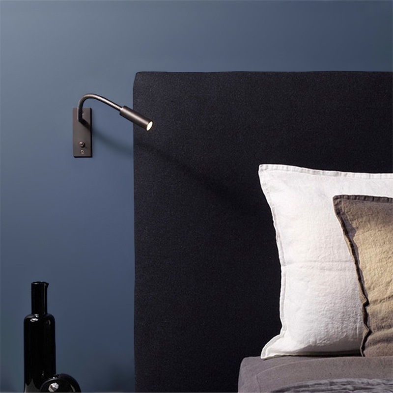 Embedded Bedroom Bedside Hose Wall Lamp