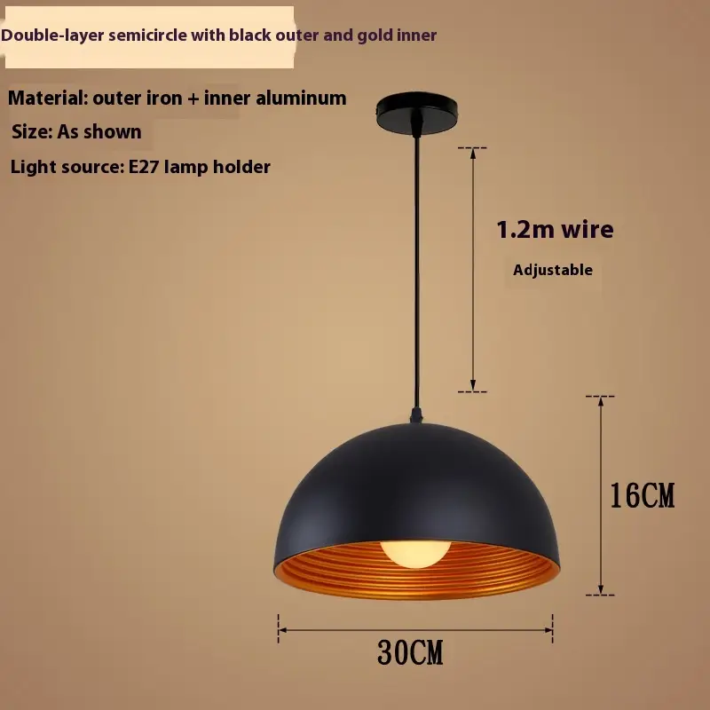 Industrial Style Chandelier Creative Personality Office