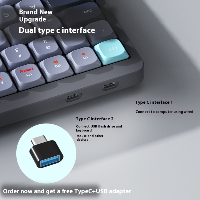 Trådløst Bluetooth-tastatur - Miniatyr 5