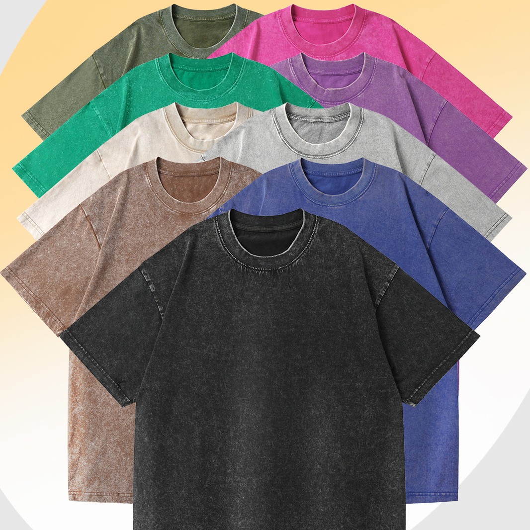 Cotton T Men's And Women's Drop-shoulder Loose Half Sleeve