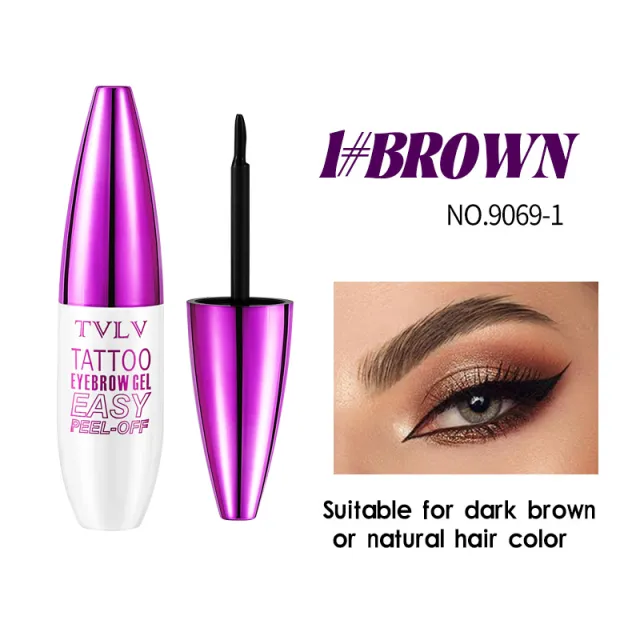 Tearing Type Waterproof Sweatproof Solid Color Tear And Pull Eyebrow Cream 12G - Shop at LoveMi