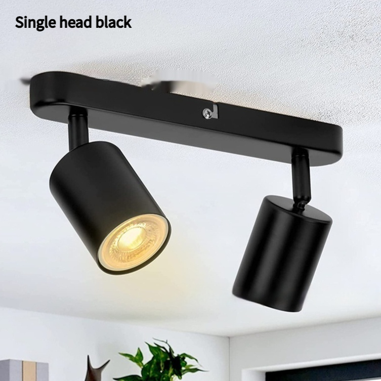 Three-head Lamp Adjustable Angle TV Background Wall Ceiling Spotlight - Image 2
