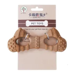 Dog Toy Bone Molar Rod Bite-resistant Teeth Cleaning Self-hi - Glasses - View 1