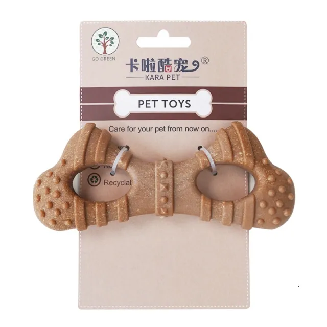 Dog Toy Bone Molar Rod Bite resistant Teeth Cleaning Self hi Glasses - Shop at LoveMi