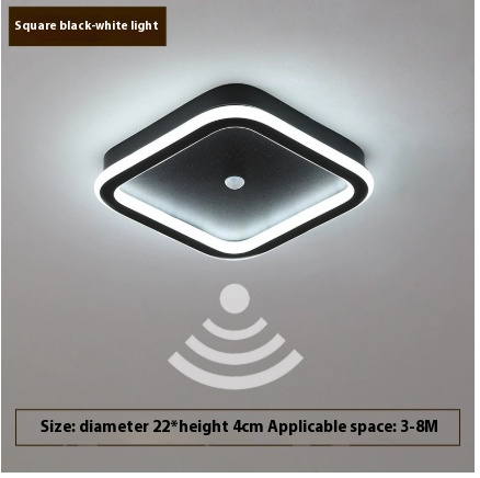Infrared Sensor Lamp Led Aisle Light Corridor Light Staircase Light-controlled Ceiling Lamp - Image 6