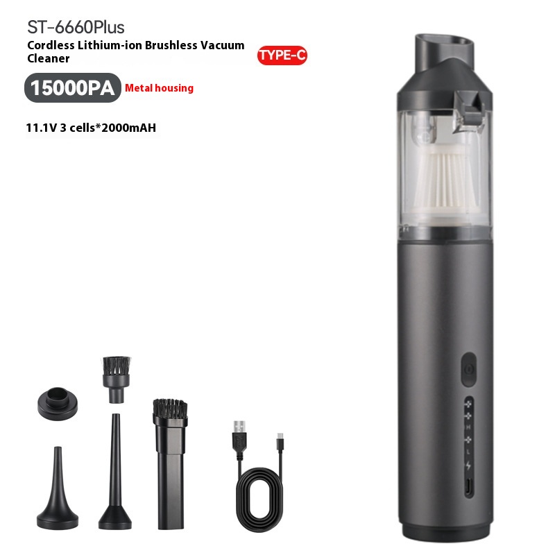 Car Large Suction Inflatable Integrated Mini Brushless Dust Blower