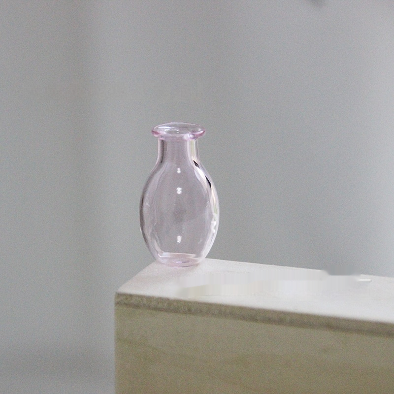 Simple Oval Ceramic Glass Bottle DIY Funny