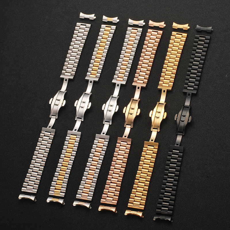 Bohemian Style Strap Three Bead Stainless Steel