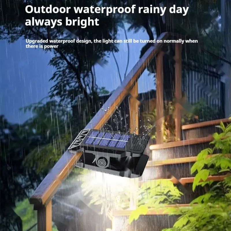 Outdoor Solar Wall Lamp Punch-free