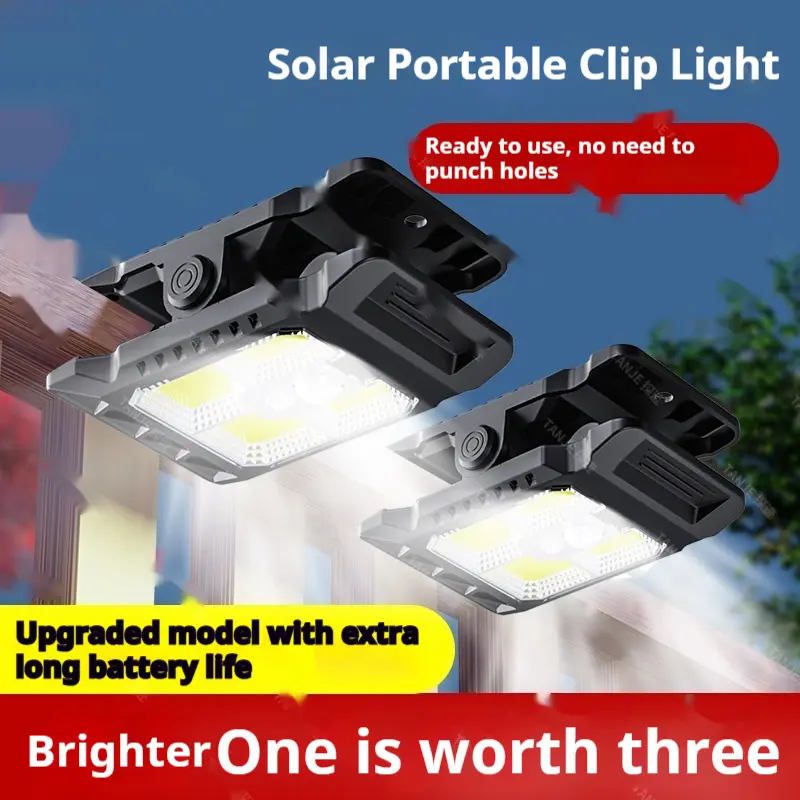 Outdoor Solar Wall Lamp Punch-free