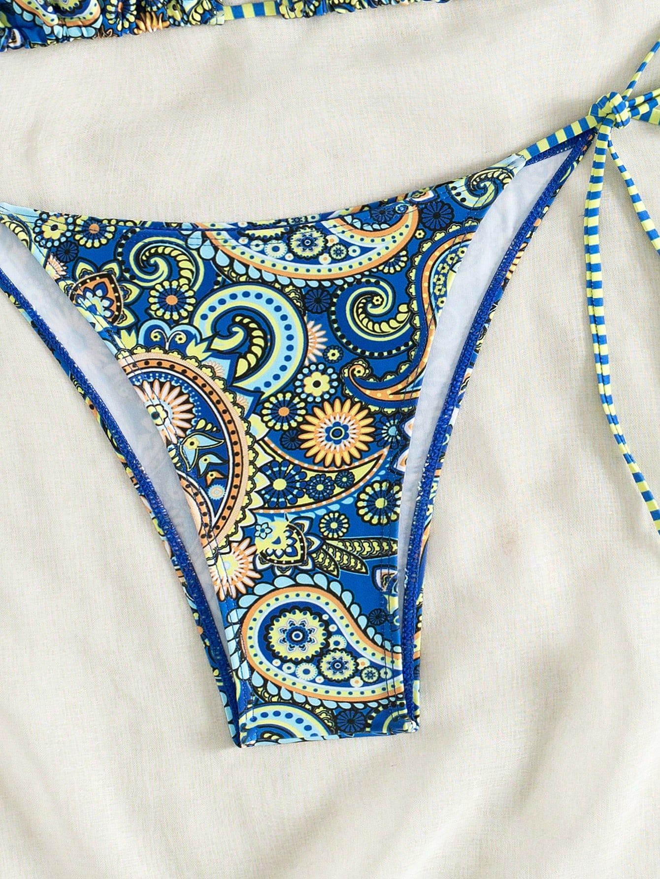 Colorful Boho Patterned Bikini Set