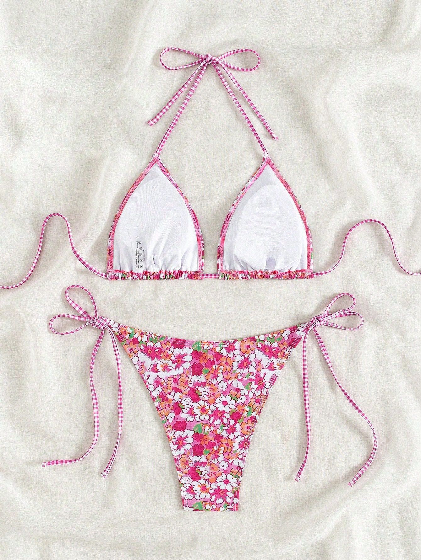 Colorful Boho Patterned Bikini Set