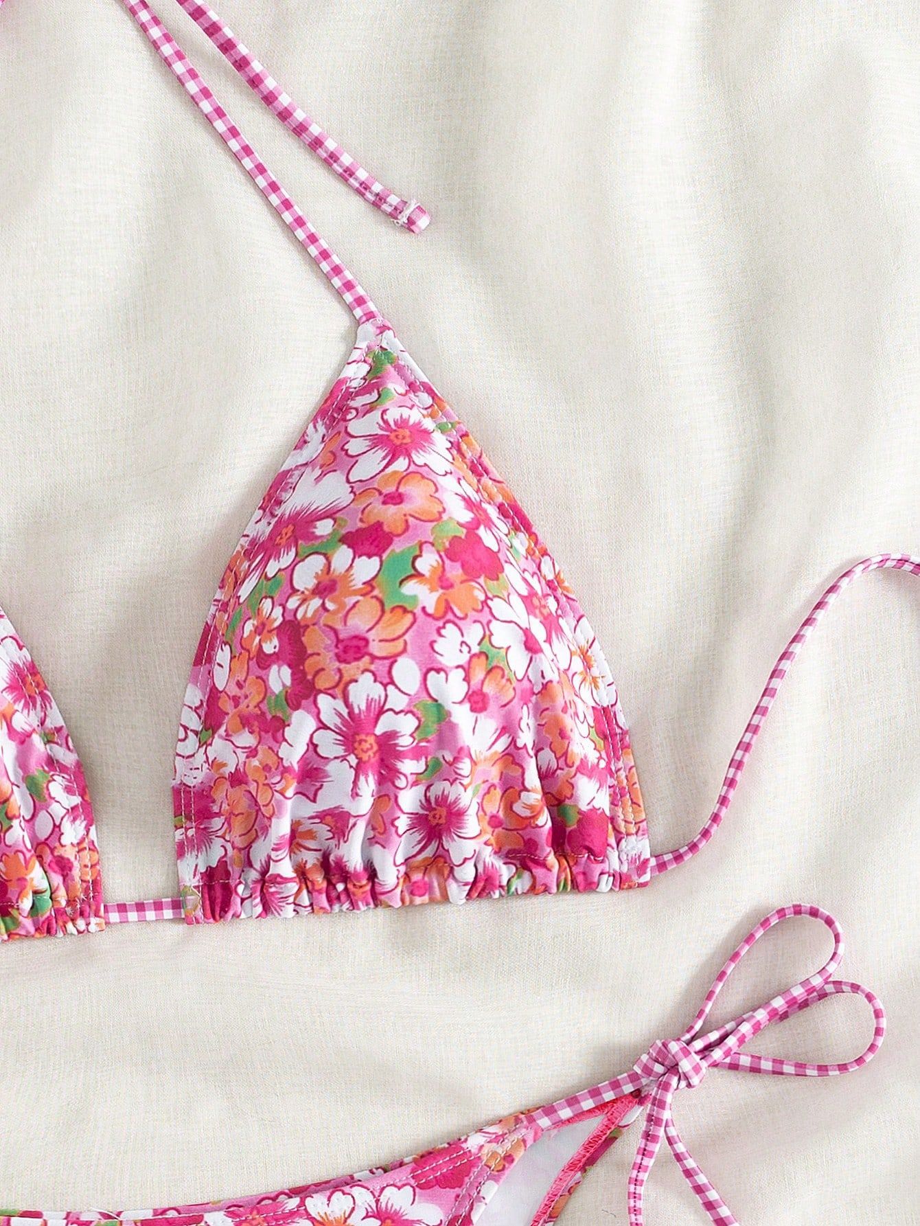 Colorful Boho Patterned Bikini Set
