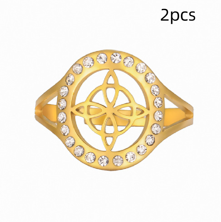 Stainless Steel Men's And Women's Ring