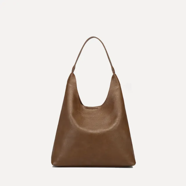 Women's Fashion Casual All match Commute Tote Bag Mud Color 37X11X60 - Shop at LoveMi