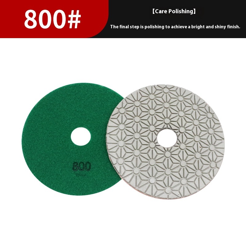 4-inch Four-step Water Miller Diamond Polishing Pads Grinding Polishing Pad