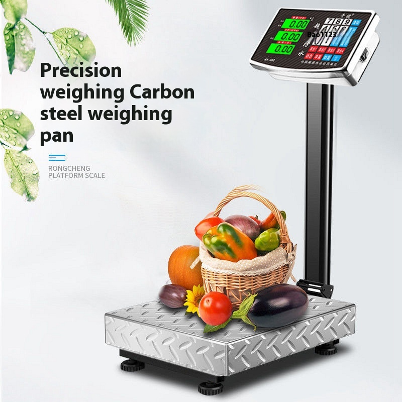 Commercial Weighing Electronic Scale Platform Scale - Image 1