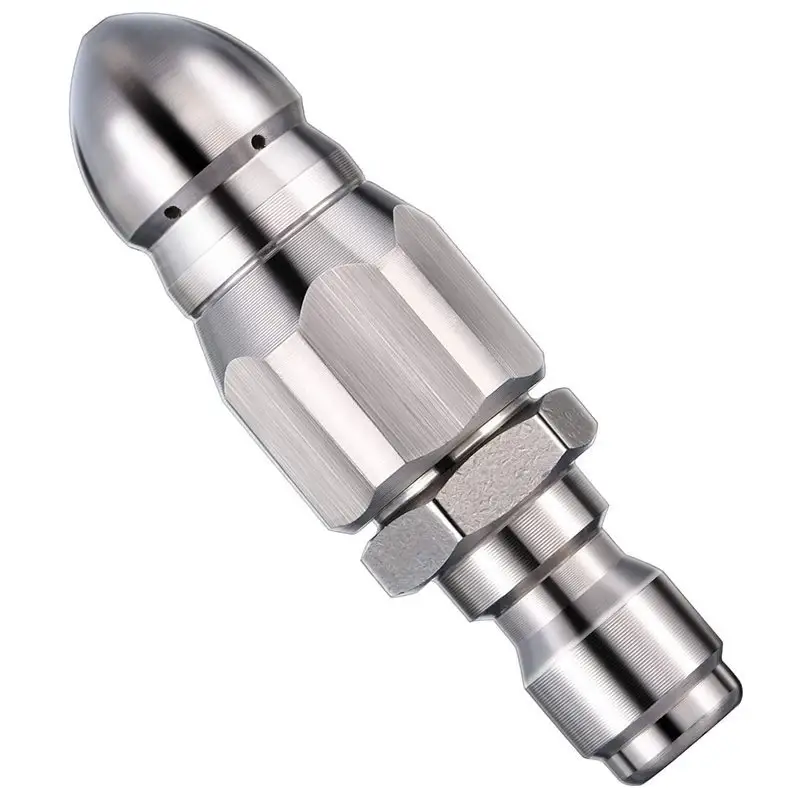 High Pressure Nozzle Stainless Steel Quick Plug Dredge Head