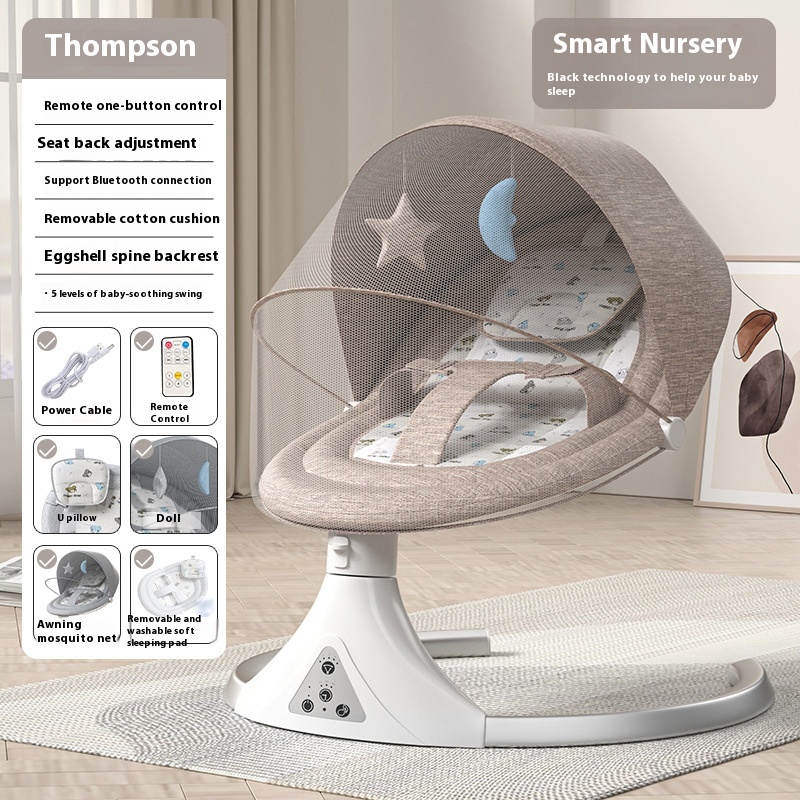 Babymoon Smart Electric Baby Swing with Remote Control