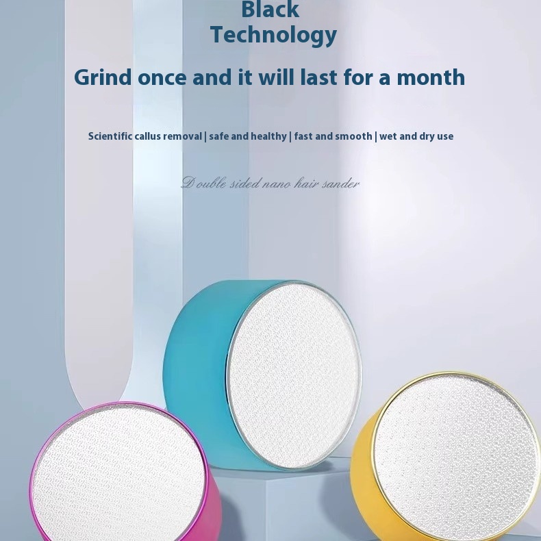 Double-sided Nano Two-in-one Hair Removal Foot Dead Skin Grinder