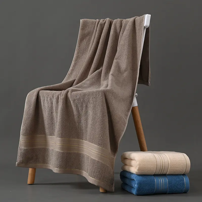 Household Portable Solid Color Pure Cotton Towel