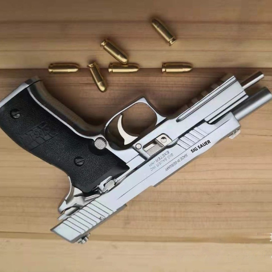 Alloy Empire Sig Sauer P226 1:2 Metal Toy Gun Model Disassembly