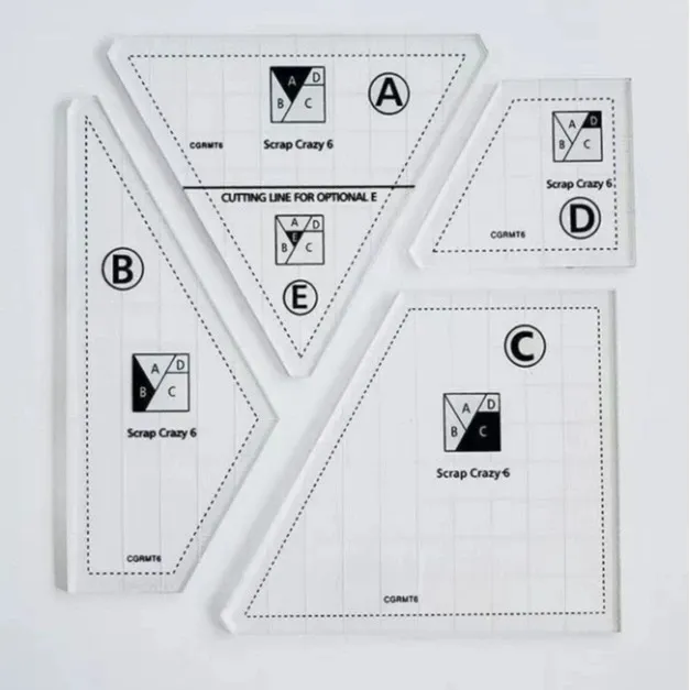 Ruler Set Sewing Patchwork