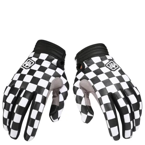 Chessboard Touch Screen Motorcycle Bicycle Gloves