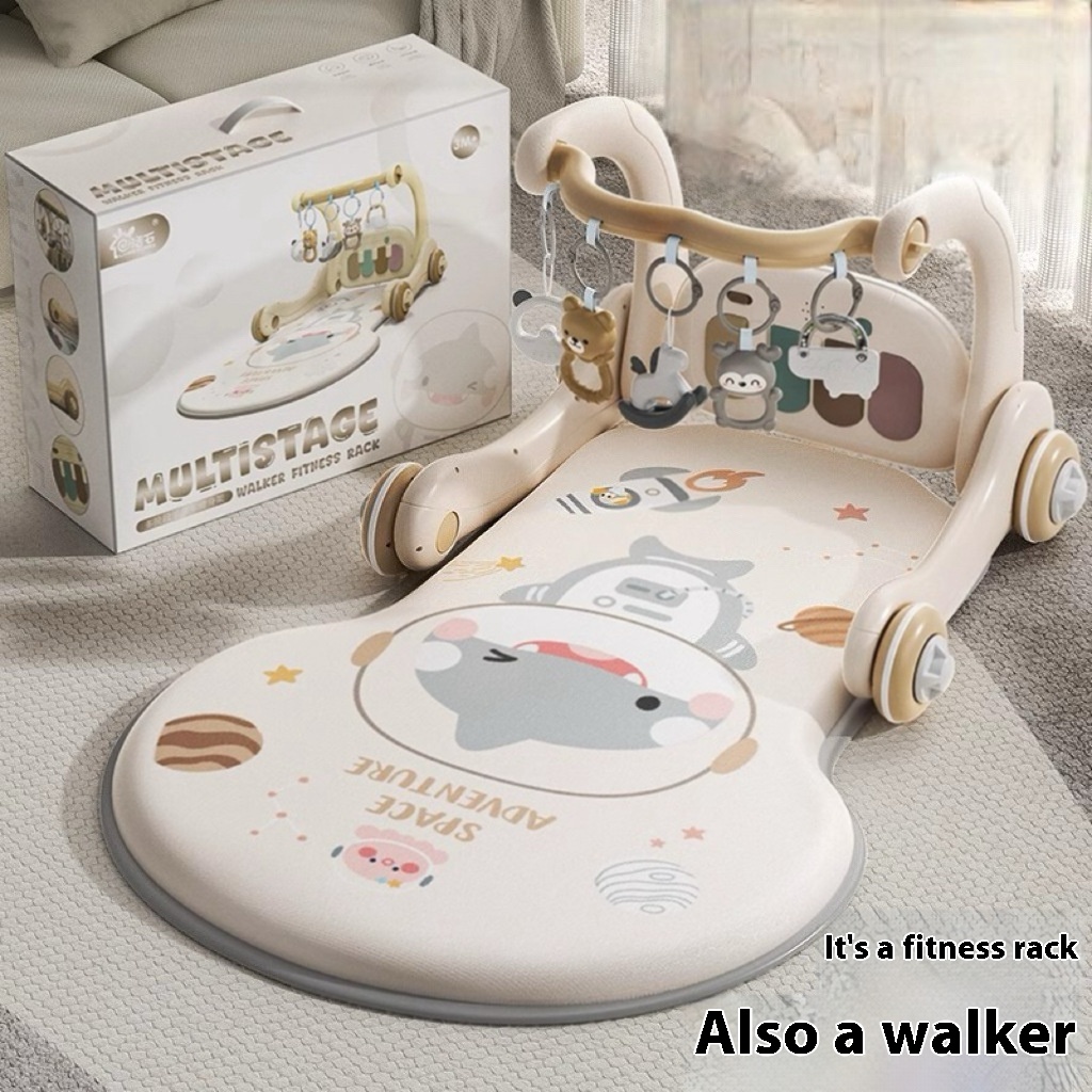 Baby Gymnastic Rack Pedal Piano Walker Baby Toy