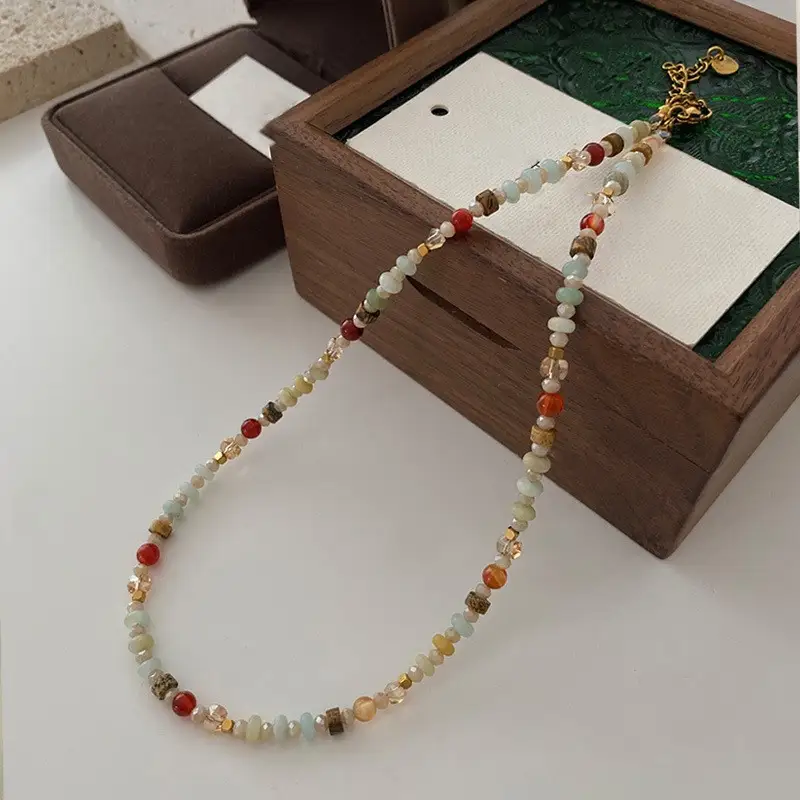 Natural Lapis Lazuli Pendant Necklace Handmade