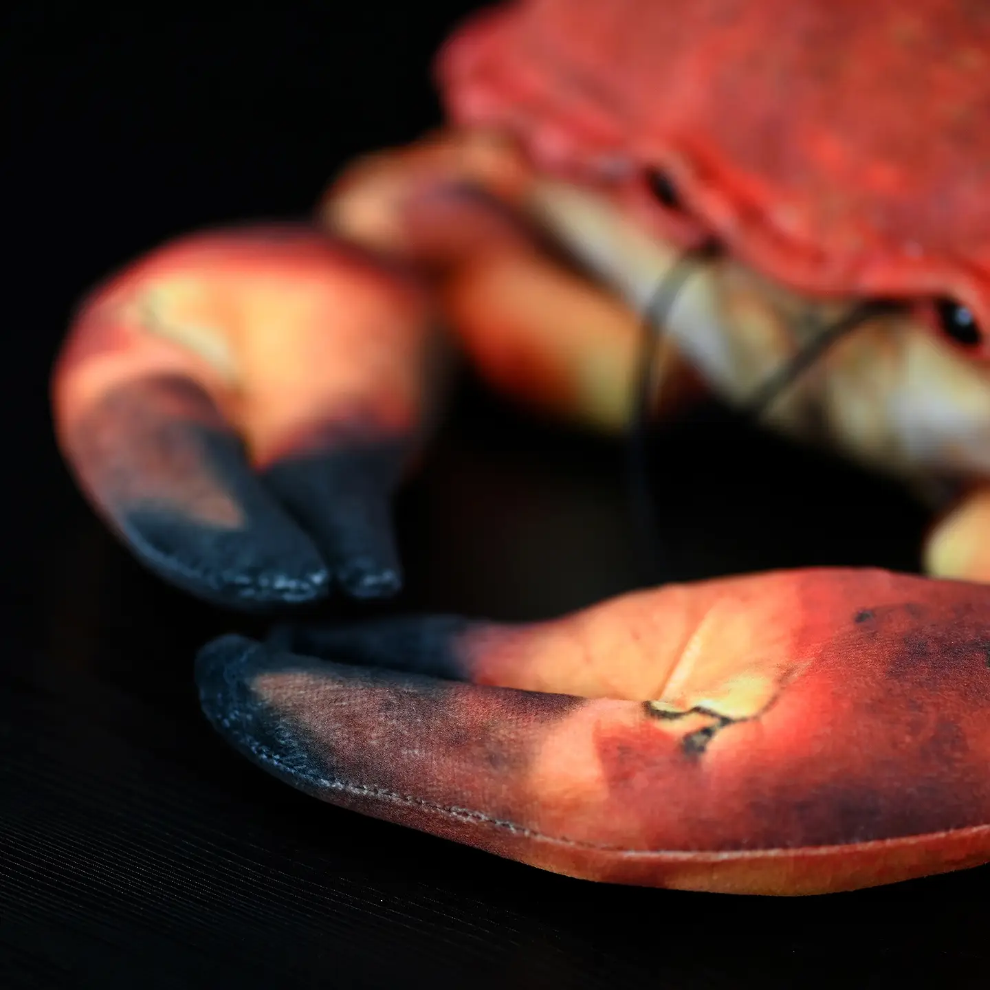 Simulated Plush Ginkgo Crab Plush Toy