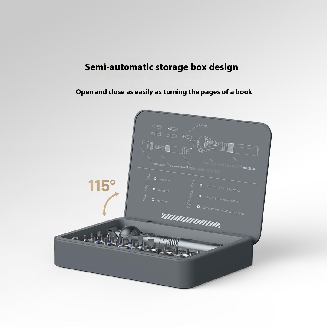 42-in-one Ratchet Wheel Screwdriver Set