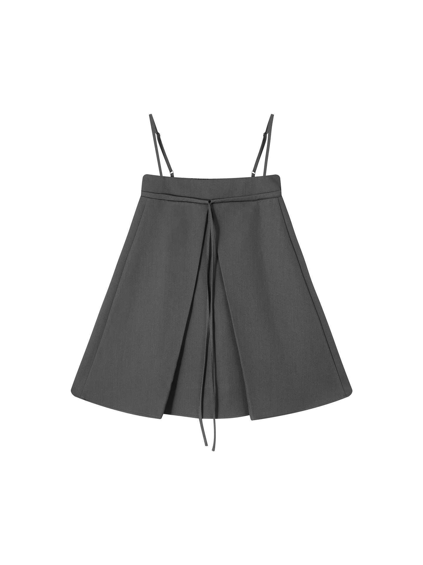 Lace-up Bandeau Camisole Women's Wide-leg Trousers Suit