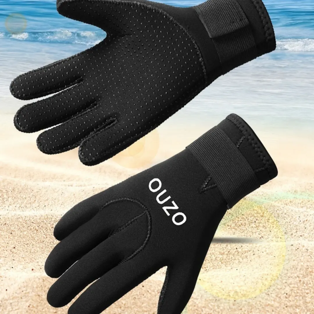 Non-slip Fishing Winter Swimming Gloves Neoprene Snorkeling