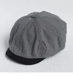 Dark Cell Men's And Women's Autumn And Winter Korean Casual Advance Hats - Black And White - View 1