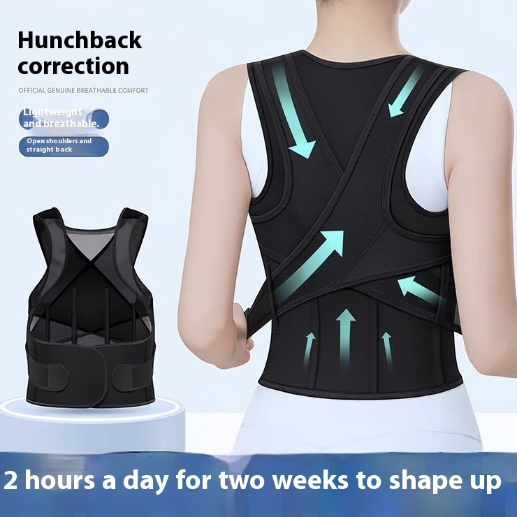 Humpback Braces Invisible Elastic Breathable Back Posture Support Belt
