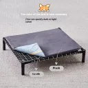 Black Grids Cushion Bed Pillow